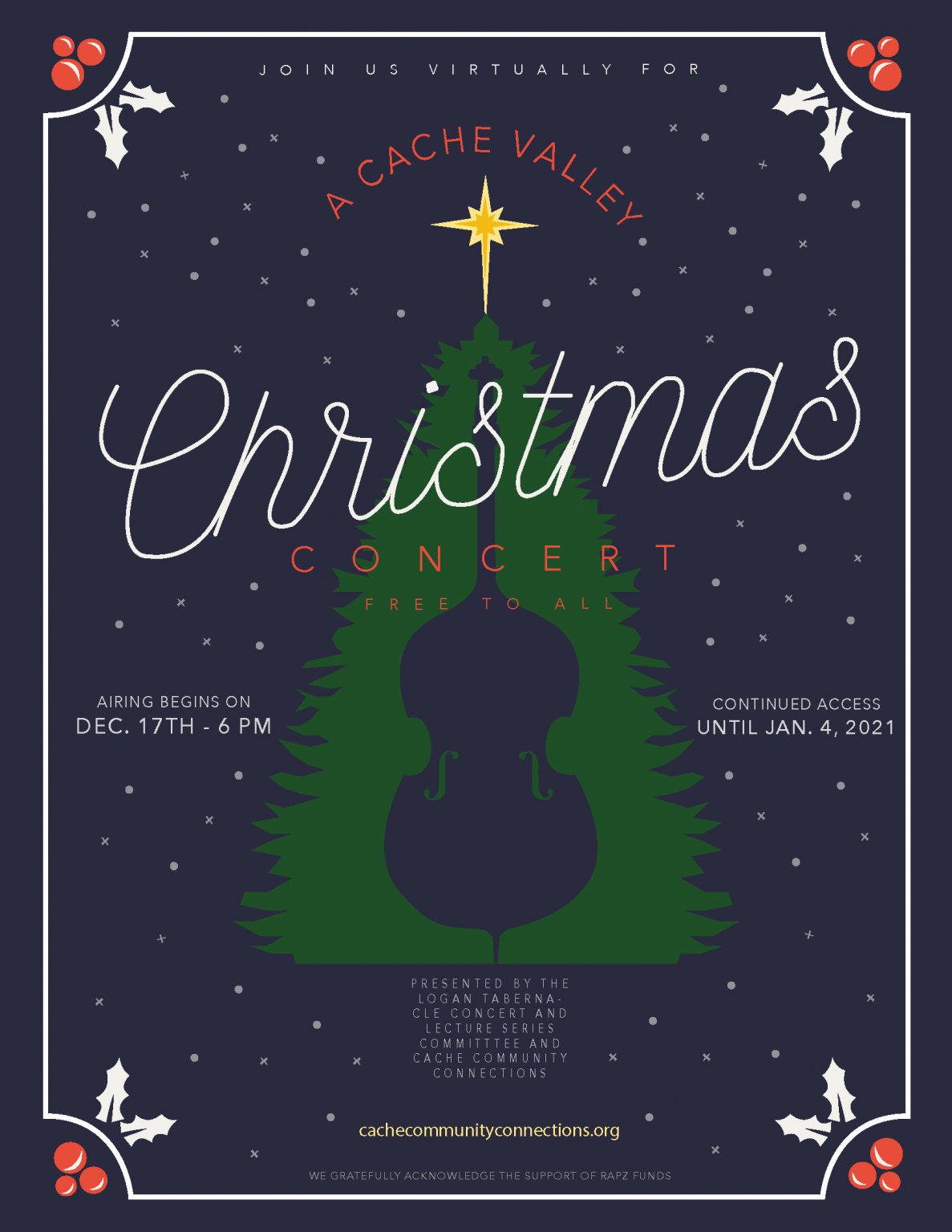 A Cache Valley Christmas Concert Cache Community Connections